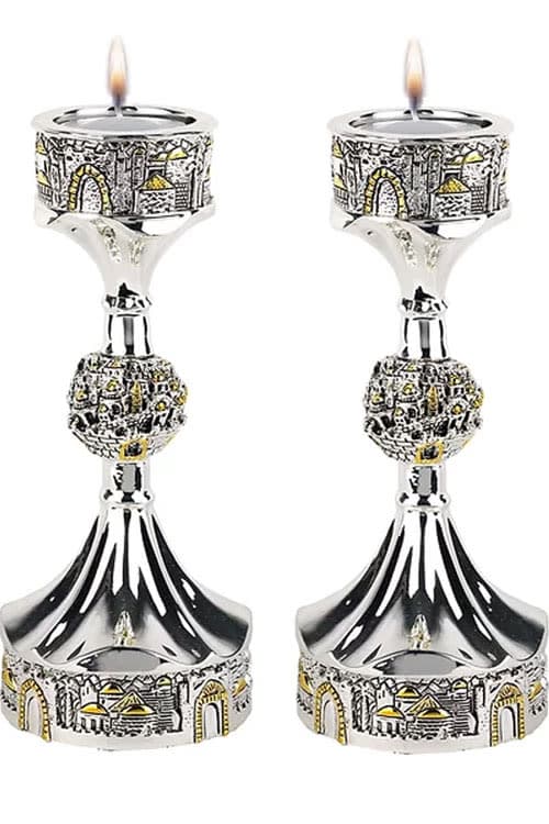 פמוטים מכסף 925